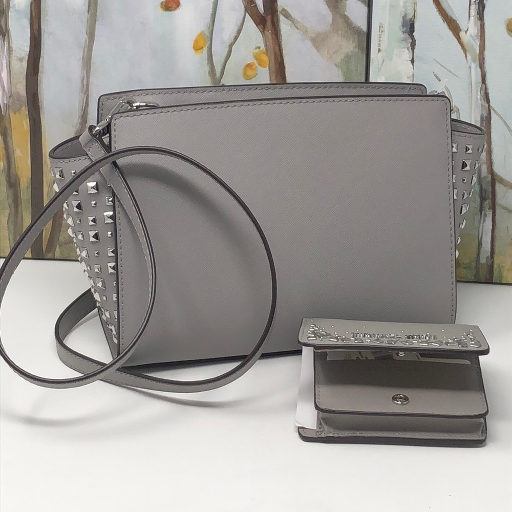 Nwt Michael Kors Bundle Selma satchel with wallet - Picture 5 of 8